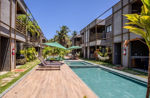 Passo de Camaragibe Apartment | Studio in Cond. W/pool Near the Beach Cvkb0006
