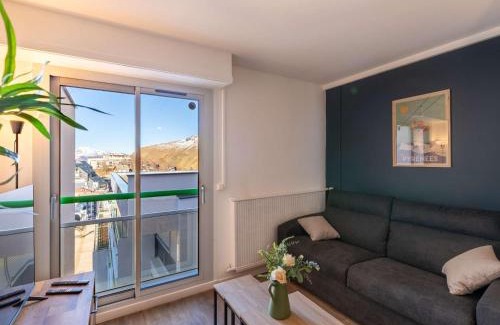 Eaux-Bonnes Apartment | Studio moderne pour 2 personnes avec cuisine équipée et TV à Gourette - FR-1-400-122