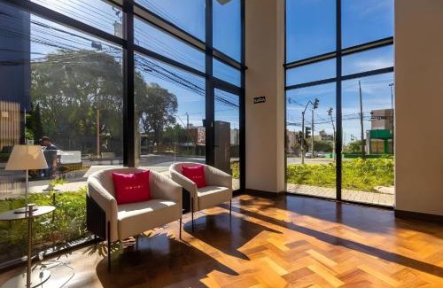 Agua Verde Apartment | Studio NOVO - Sofisticação e Conforto - Próximo a Liga Arena