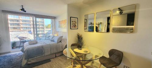 Downtown Santiago Apartment | Studio nuevo edificio 2025 a pasos de Club Hípico