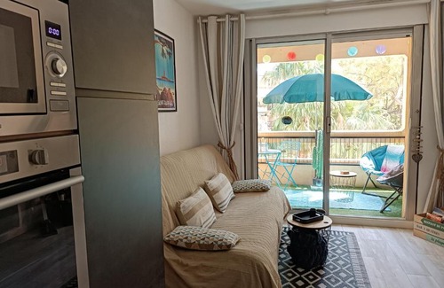 Boulouris-sur-Mer Apartment | Studio Paradise entre mer et pins