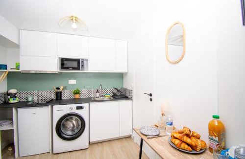 Petit-Ivry Apartment | Studio rénové calme et cosy (10' Paris Pte d'Ivry)
