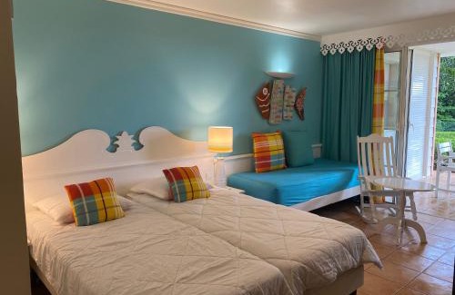 Gros Raisins Apartment | Studio RDC La Désirade Martinique accès direct plage