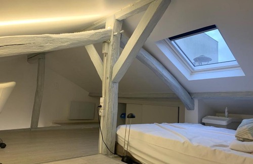 Quartier du Pont-de-Flandre Apartment | Studio type loft