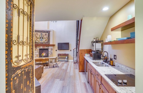 Cedar City Apartment | Studio w/Fireplace: Walk to Downtown Cedar City!