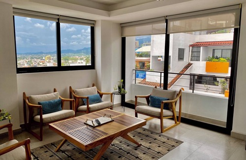 Colonia 5 de Diciembre Apartment | Stunning 1-Bedroom Apartment with Ocean Views in the Heart of Puerto Vallarta