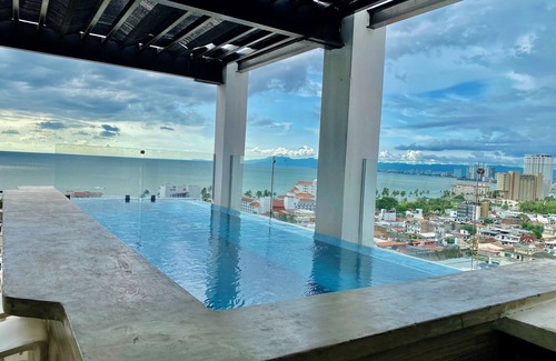 Colonia 5 de Diciembre Apartment | Stunning 1-Bedroom Apartment with Ocean Views in the Heart of Puerto Vallarta