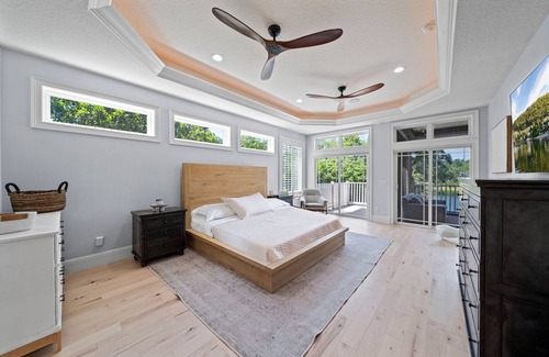 Heathrow House | Stunning 3 story lake house-Private lake access-Hot Tub-Canoe-Pool Table