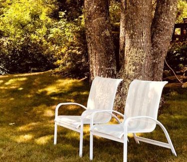 Lincolnville House | Stunning Bed and Breakfast Room with Reading Nook for a Getaway near Rockland, Maine