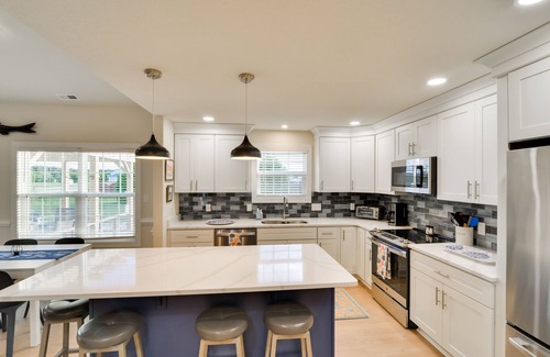 Cape Charles House | Stunning Cape Charles Retreat ~ 1 Mi to Beach