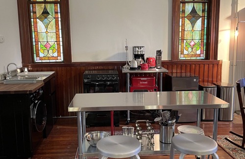 Noank House | Stunning Loft-y 1902 Former Gothic Chapel in Picture Postcard Seaside Village!