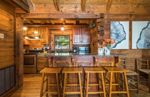 Sevierville Cabin | Stunning Mnt View Cabin: Hot Tub & Hiking Trails