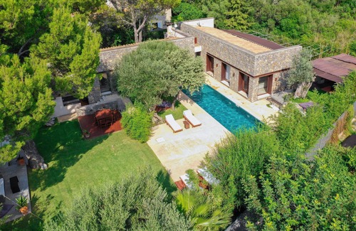 Valldemossa Villa | Stunning Modern Design Villa set on Mountain on unique location, Terraces & Pool