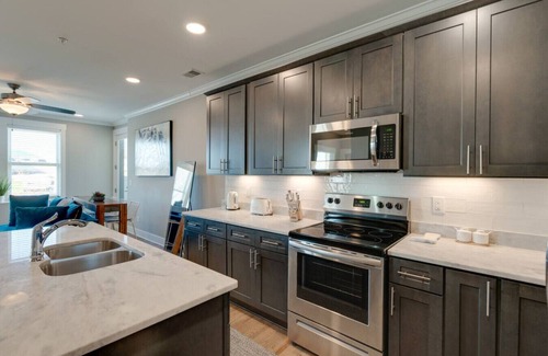 The Nations Apartment | Stunning Nations Condo Minutes from Broadway
