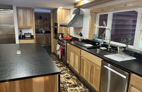 Eustis Cabin | Stunning, newly renovated, private lodge just minutes from town.