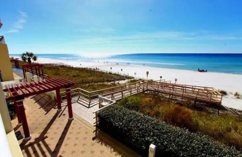 Long Beach Apartment | Stunning Ocean & Sunset Views, Direct Beach Access with 2 King Bedrooms at Panama City Beach, Fl