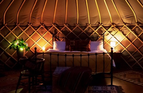 Largs Cabin | Stunning Premium Yurt in Kelburn Estate near Largs