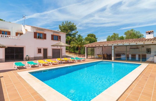 Cala Murada House | Stunning private villa for 8 guests with WIFI, A/C, private pool, TV, terrace and panoramic view