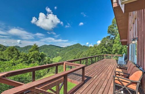 Burnsville House | Stunning Views Mountaintop Cabin in Burnsville!