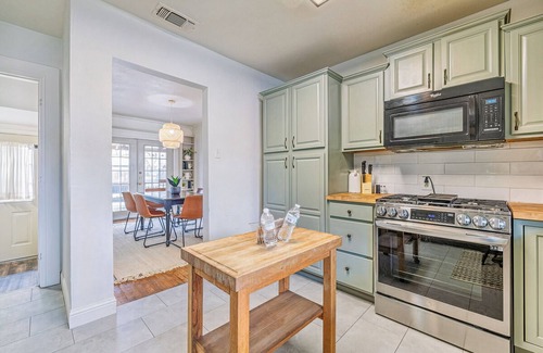 Tech Terrace House | Stylish Home Near Texas Tech Large Patio + Yard