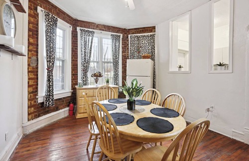 Truxton Circle House | Stylish Redbrick 2BR in Heart of DC