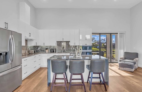 Long Meadow Villa | Stylish salt water pool home is ideal for a respectable holiday