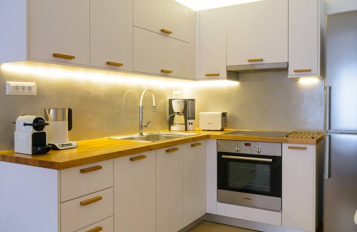 Agios Nikolaos Apartment | Summer Breeze! Airy, spacious and fully equipped sea view apartment.