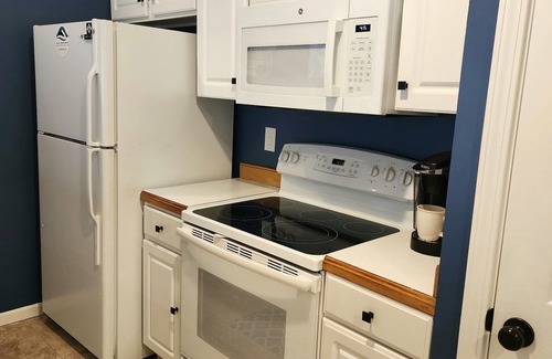 Bellaire Condo | Summer fun Northern Michigan! 2 bedroom, 2 bath. Pool and private beach access