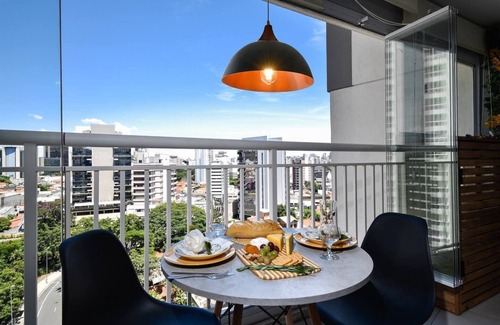 Pinheiros RV Rental | Summit Pinheiros| Charming and Cozy Apartment| Wi-Fi| Swimming Pool