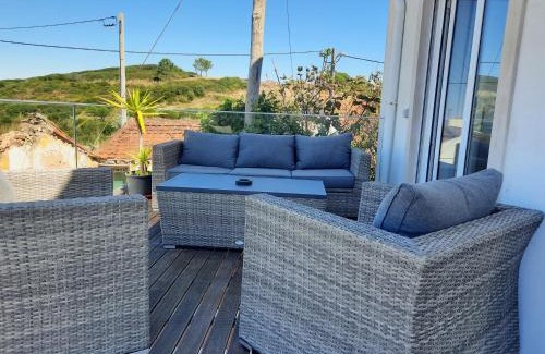 Famalicao House | Sunflower Sea View with magnificent terrace in Serra da Pescaria, Nazaré - Portugal