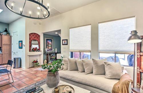 Tumacacori House | Sunny Adobe Retreat with Hot Tub and Mtn Views!