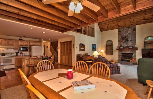 Paupack Ski Chalet | Sunnyview Lane Wallenpaupack Lakefront Chalet Spectacular Sunsets private dock