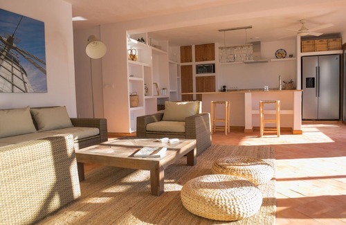 Cala Comte Villa | Sunset Villa with pool & sea views.
