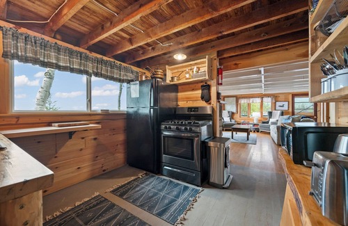 Rangeley Plantation Cabin | Sunset Point Camps - Spectacular Mooselookmeguntic cabins, offering privacy & 2 beaches!