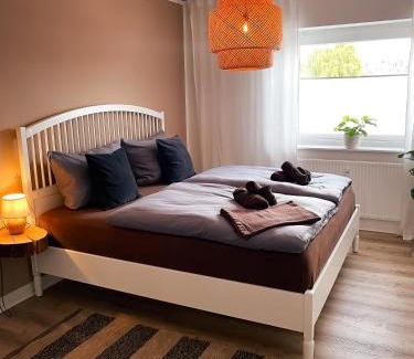 Detmold Apartment | Sunset View - Design Apartment Hermannsblick, Parkplatz, Balkon