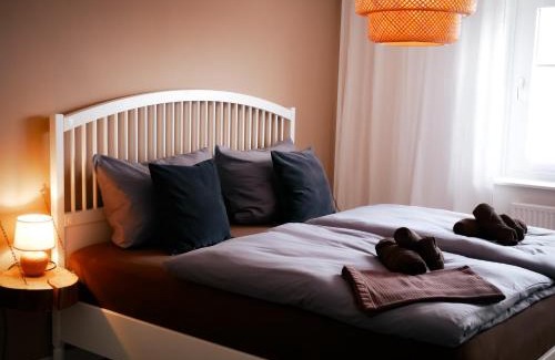 Detmold Apartment | Sunset View - Design Apartment Hermannsblick, Parkplatz, Balkon