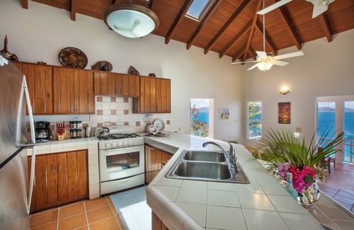 Jost Van Dyke Villa | Sunset Villa East, stunning 2 br/2 ba overlooking White Bay on Jost Van Dyke