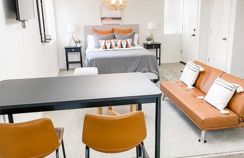 American Fork House | Sunshine Travelers Minimalist Getaway Suite in American Fork
