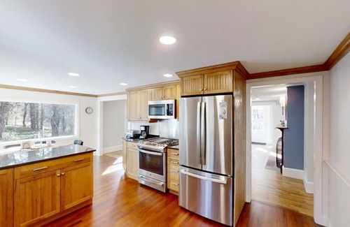 South Dennis House | Super Private & QUIET - Bass Riverfront - 100 yards to Beach @ Follins Pond - Firepit