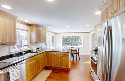 South Dennis House | Super Private & QUIET - Bass Riverfront - 100 yards to Beach @ Follins Pond - Firepit