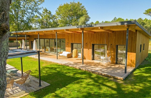 Moliets-et-Maa Villa | Superbe Villa en Pleine Nature Sans vis à vis Pour 12 Personnes