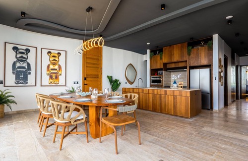 Tulsayab Condo | Surreal coastal apartment with local design, shared pool, hot tub, & dogs ok
