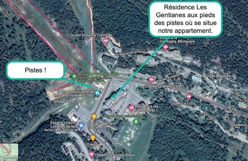 Pyrenees 2000 Apartment | T2 aux pieds des pistes de P2000