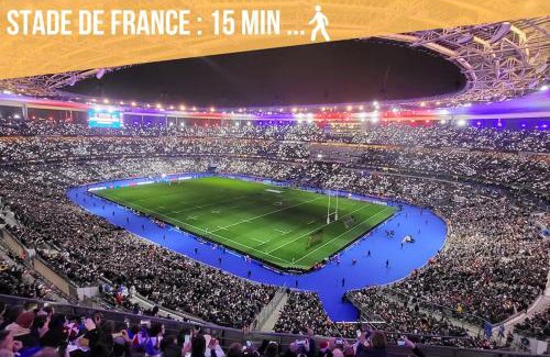 Saint-Denis Apartment | T2 vue imprenable - Central - Stade de France