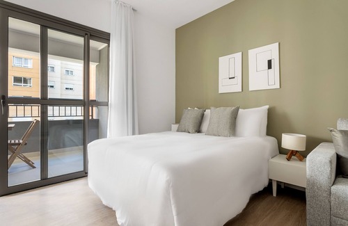 Indianopolis Apartment | Tabas by Blueground Z. Ibirapuera