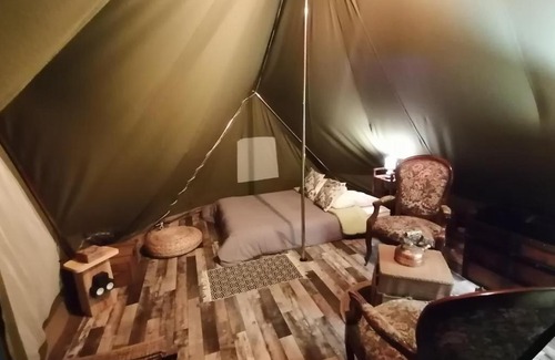 Anduze Other | TENTE HERISSON BOHEME 4 PERSONNES Camping Lou cantou Cévenol