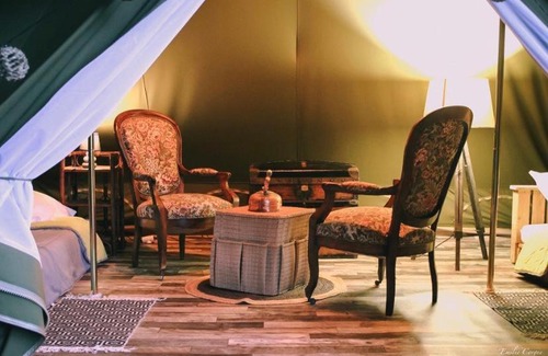 Anduze Other | TENTE HERISSON BOHEME 4 PERSONNES Camping Lou cantou Cévenol