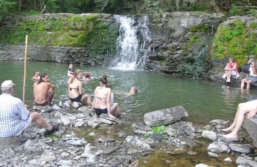 Middleburgh RV Rental | Tentrr Signature Site - Forest Farm Waterfall Camp Site