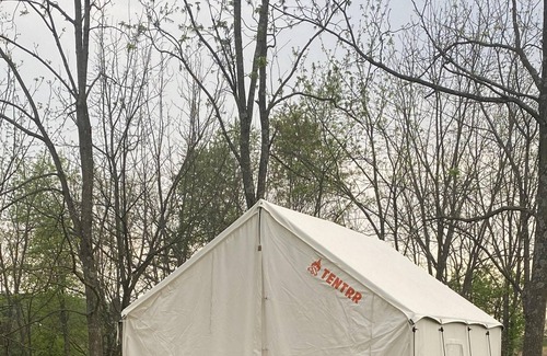 Bluff City RV Rental | Tentrr Signature Site - Southern Belle "Hotel" at The Stickley Farm
