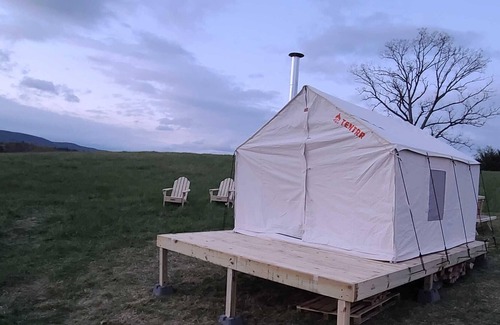 Fort Valley RV Rental | Tentrr Signature Site - Hills of the Angels - Coleman Outfitted Site
